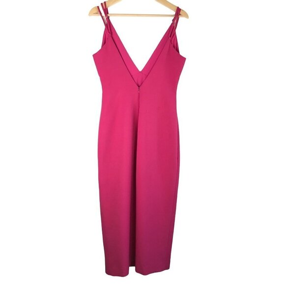 Revolve NBD Hot Pink Shine On Dress Size Small - Picture 3 of 12